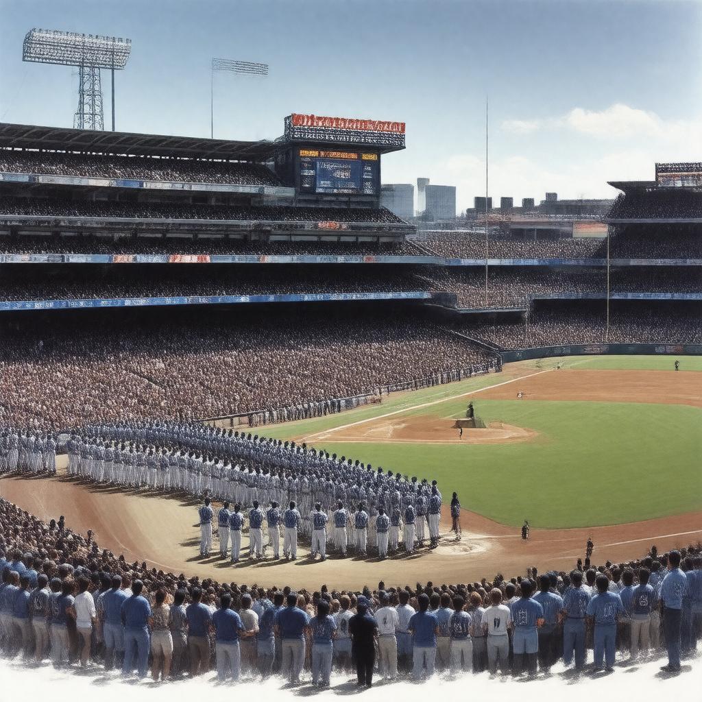 AI-created image of 1985 World Series