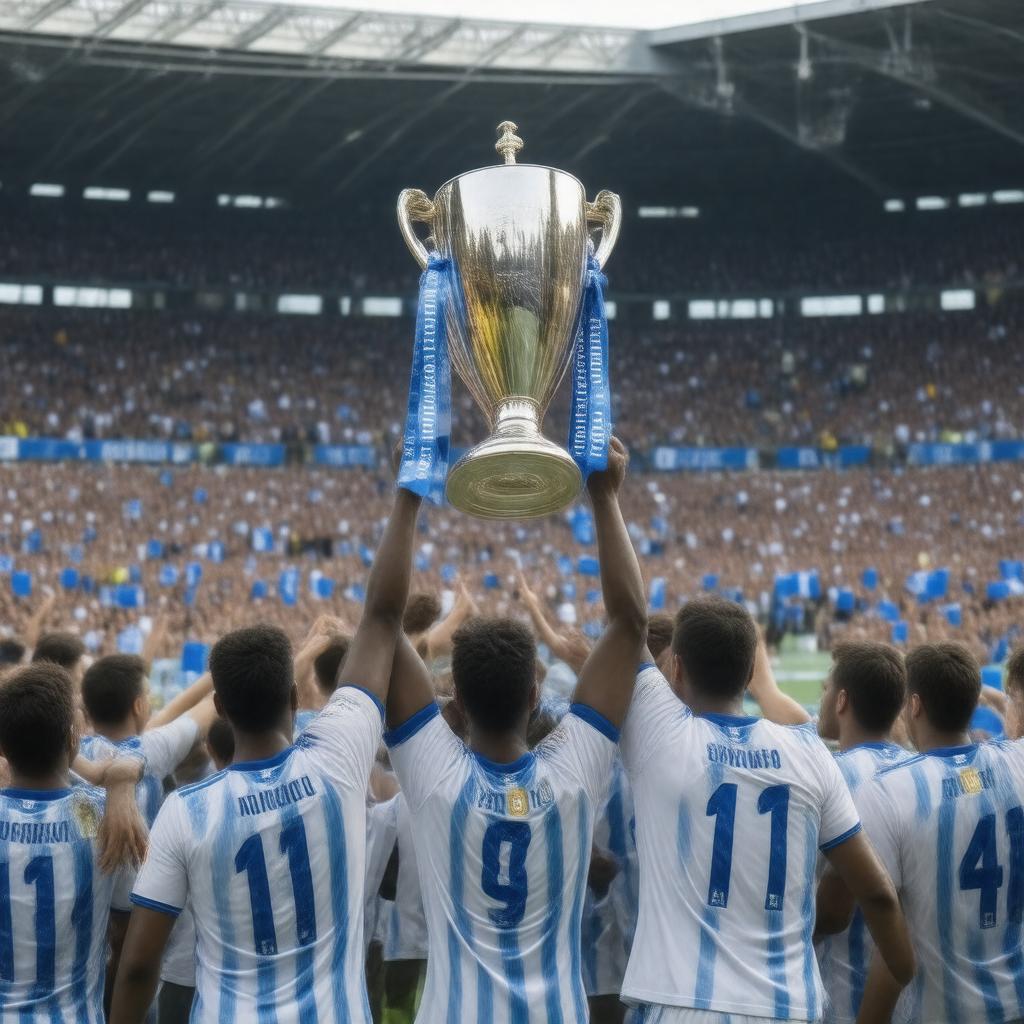 AI-created image of 1990–91 UEFA Cup