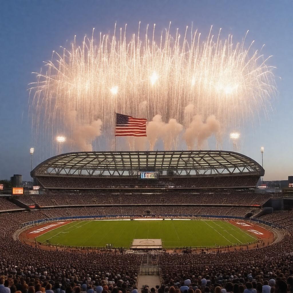 AI-created image of 1996 Atlanta Olympics