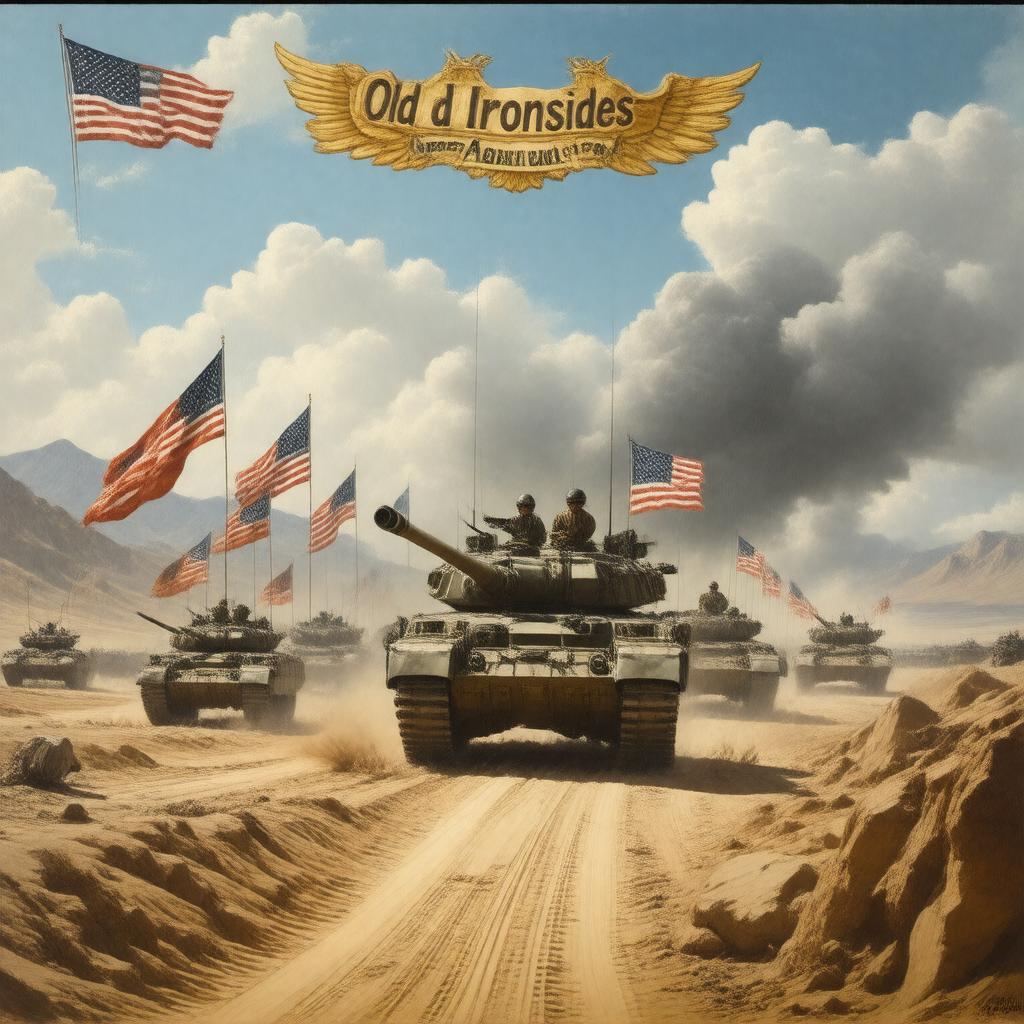AI-created image of 1st Armored Division