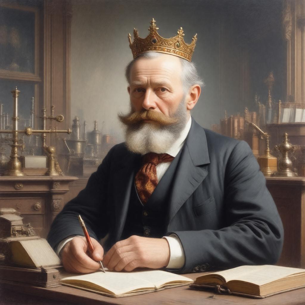 AI-created image of 1st Baron Kelvin