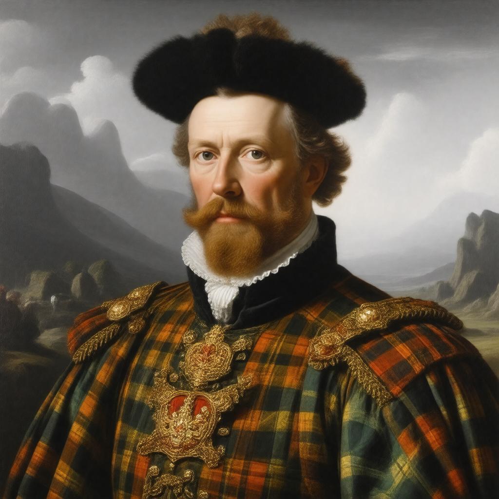 AI-created image of 1st Baronet of Rosehaugh