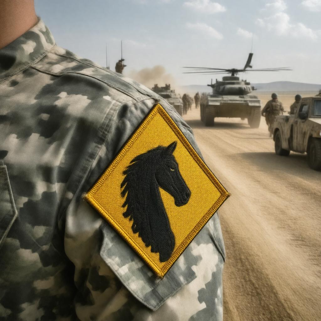 AI-created image of 1st Cavalry Division