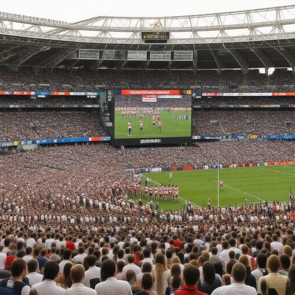 AI-created image of 2003 Rugby World Cup