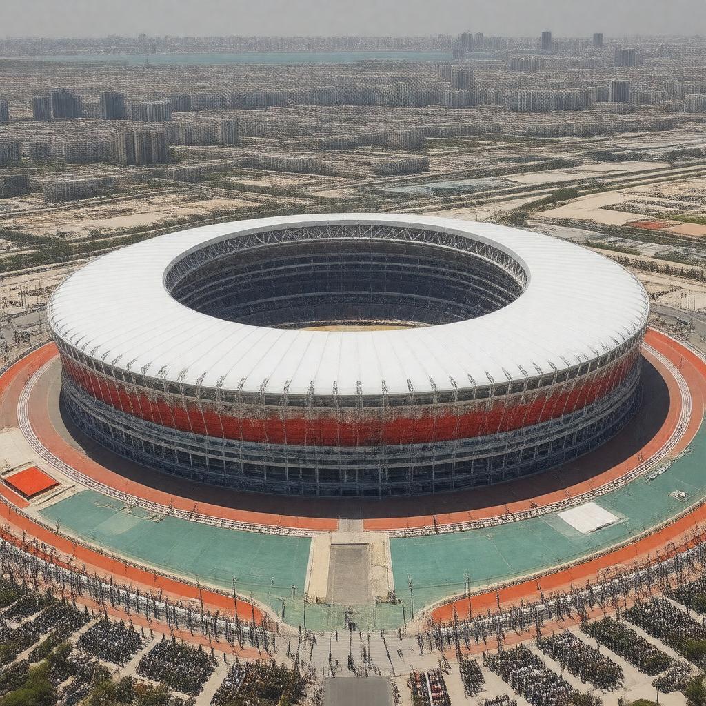 AI-created image of 2006 Asian Games