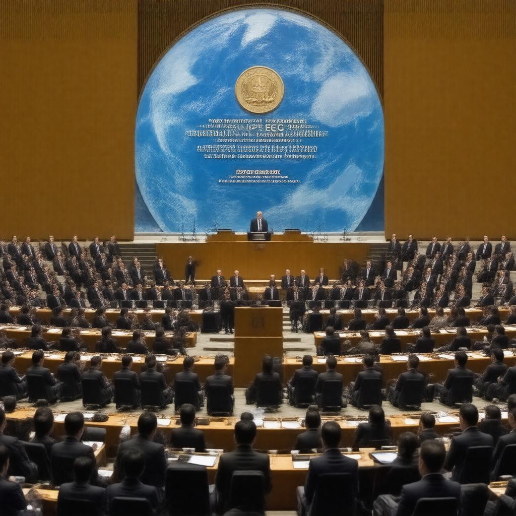 AI-created image of 2007 APEC Summit