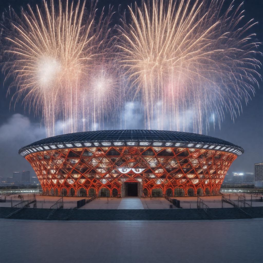 AI-created image of 2008 Summer Olympics