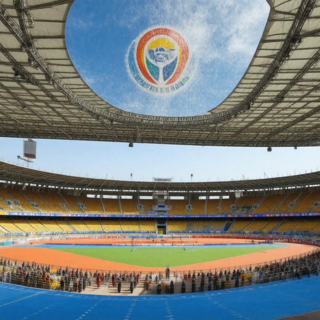 AI-created image of 2010 Commonwealth Games