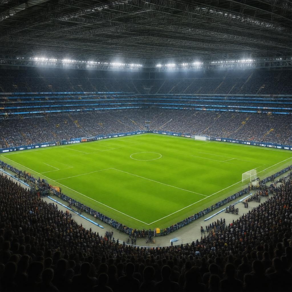 AI-created image of 2010 UEFA Champions League Final