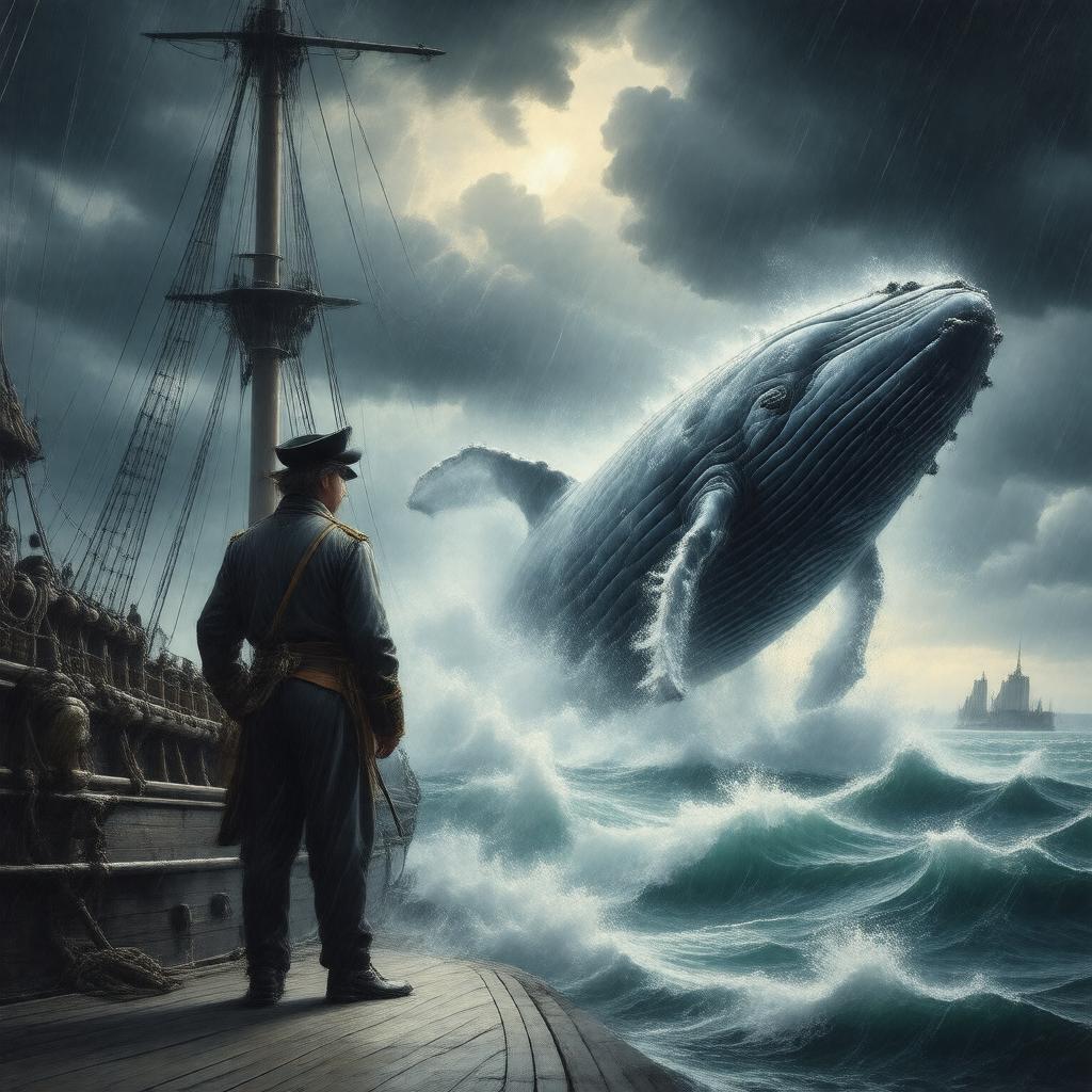 Click to view larger image AI-created image of 2010 opera Moby-Dick