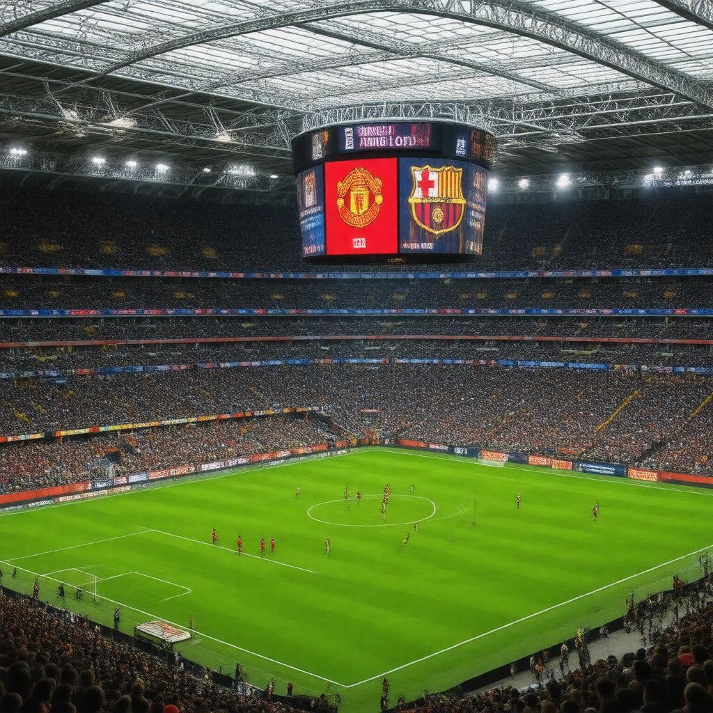 AI-created image of 2011 UEFA Champions League Final
