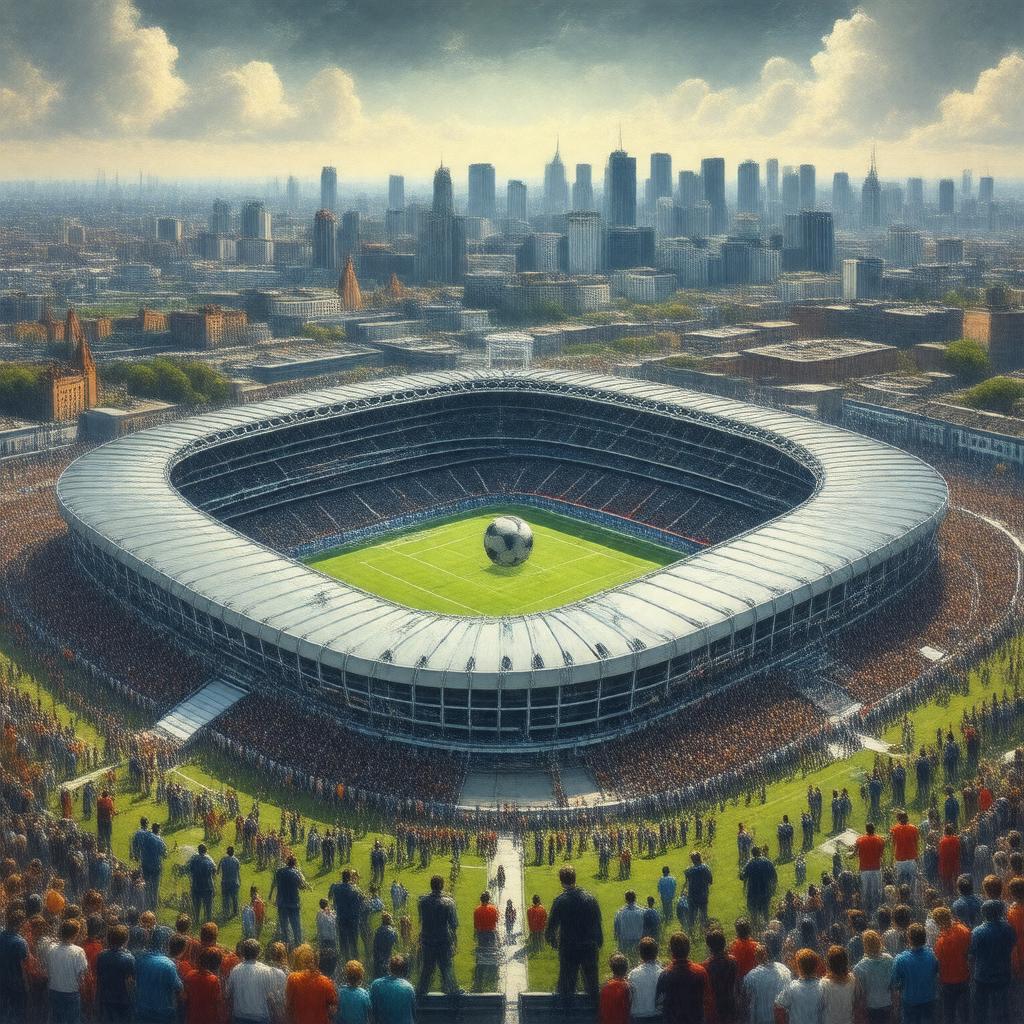 AI-created image of 2012 Summer Olympics football