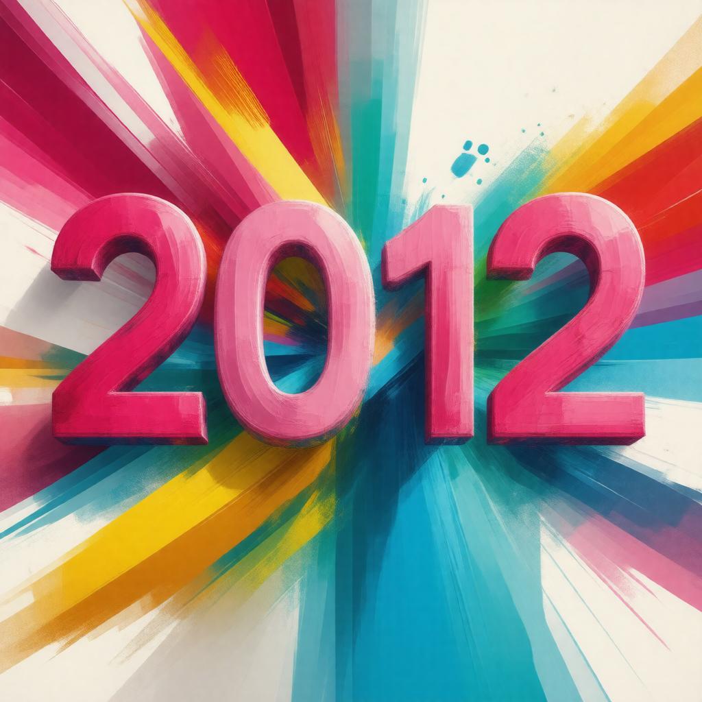 AI-created image of 2012 Summer Olympics logo