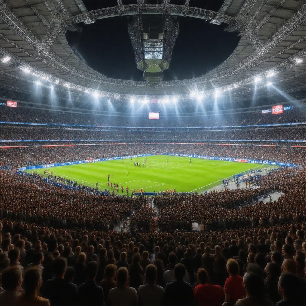 AI-created image of 2012 UEFA Champions League Final