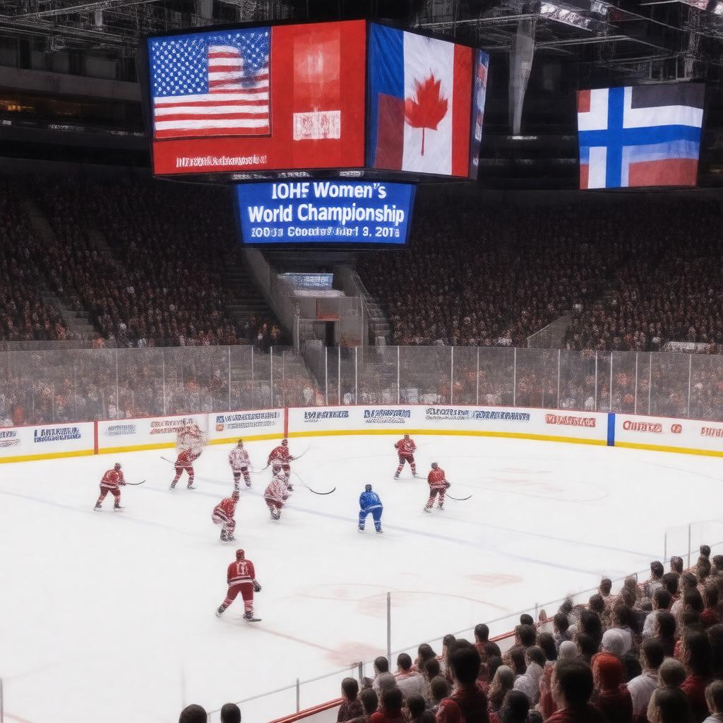 AI-created image of 2013 IIHF Women's World Championship