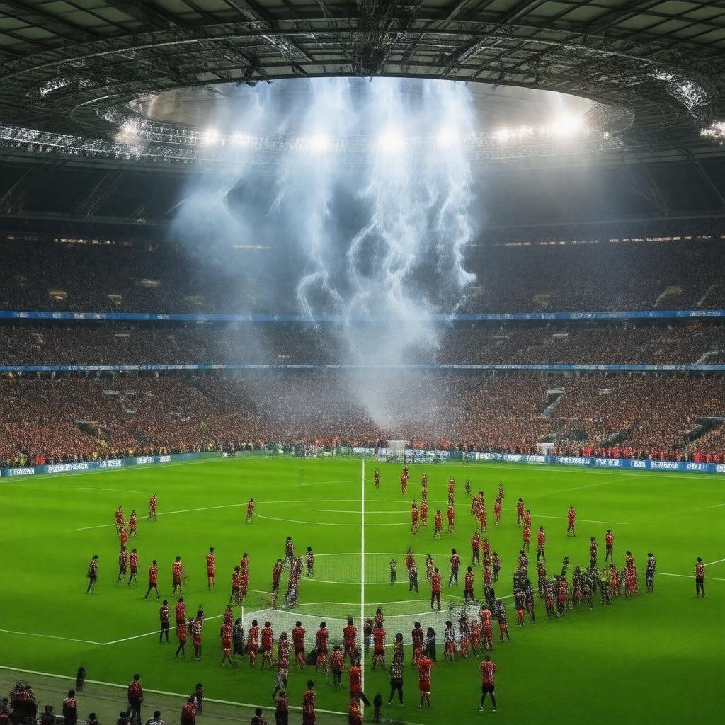 AI-created image of 2013 UEFA Champions League Final