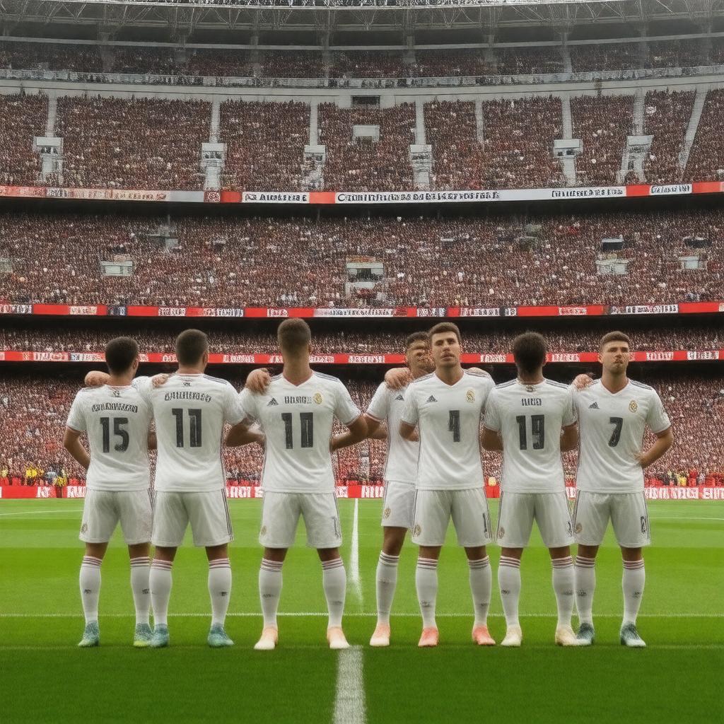AI-created image of 2014 Real Madrid vs Atlético Madrid