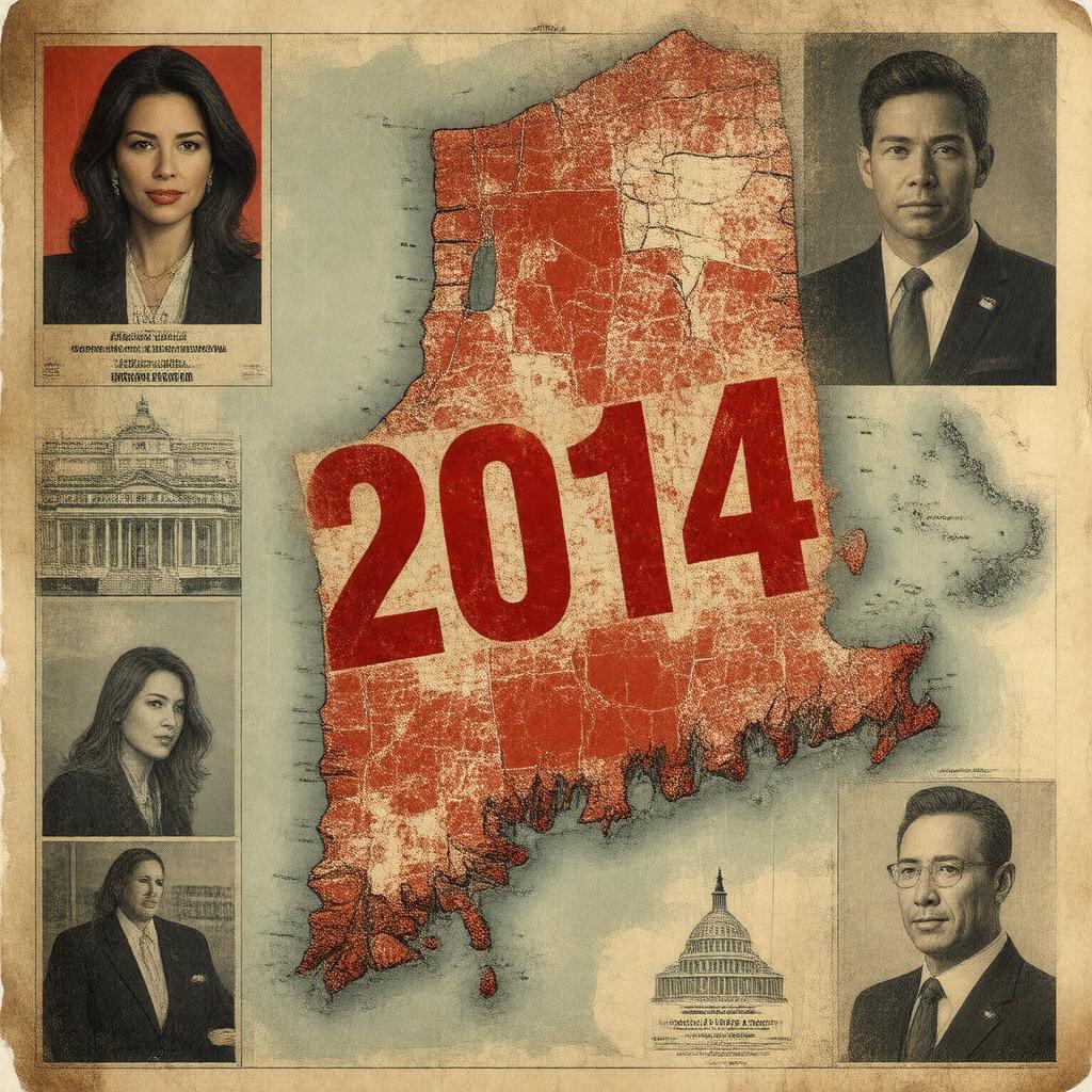 Click to view larger image AI-created image of 2014 Rhode Island gubernatorial election