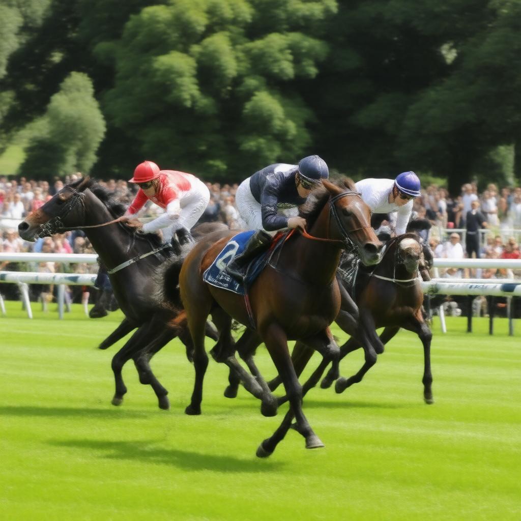 AI-created image of 2014 Shergar Cup Mile