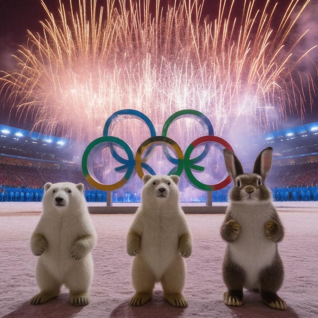 AI-created image of 2014 Winter Olympics