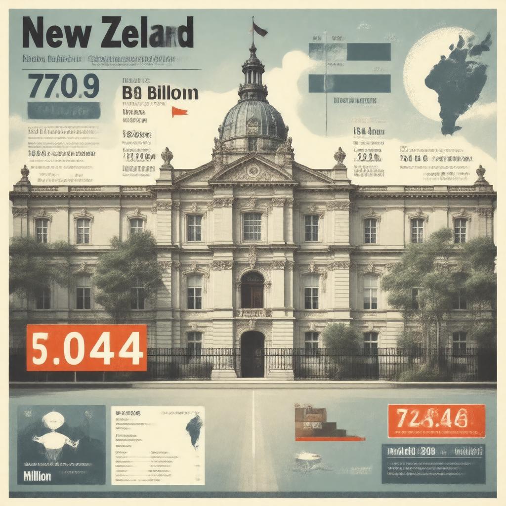 AI-created image of 2015 New Zealand budget