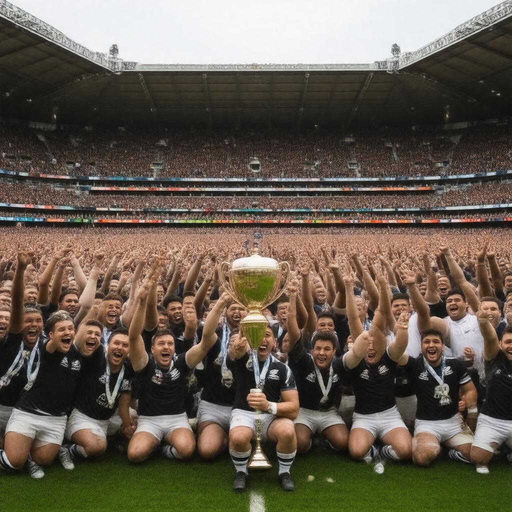AI-created image of 2015 Rugby World Cup