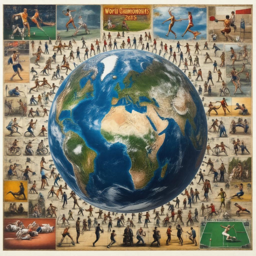 AI-created image of 2015 World Championships
