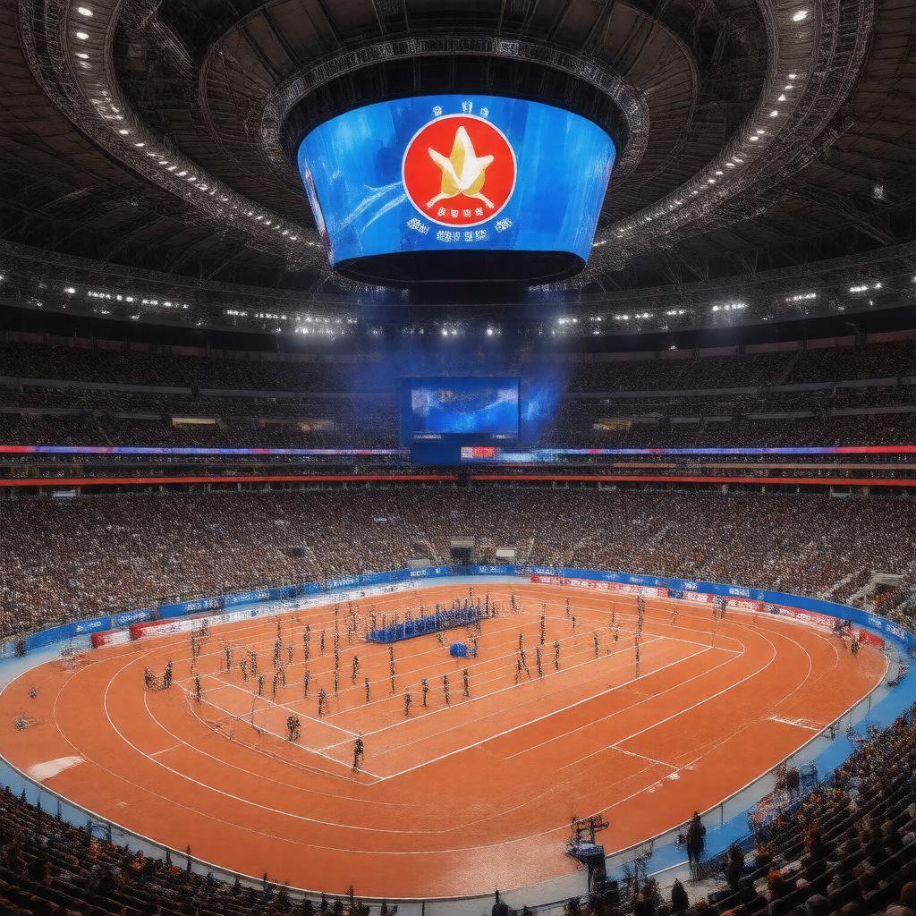 AI-created image of 2015 World Championships in Athletics