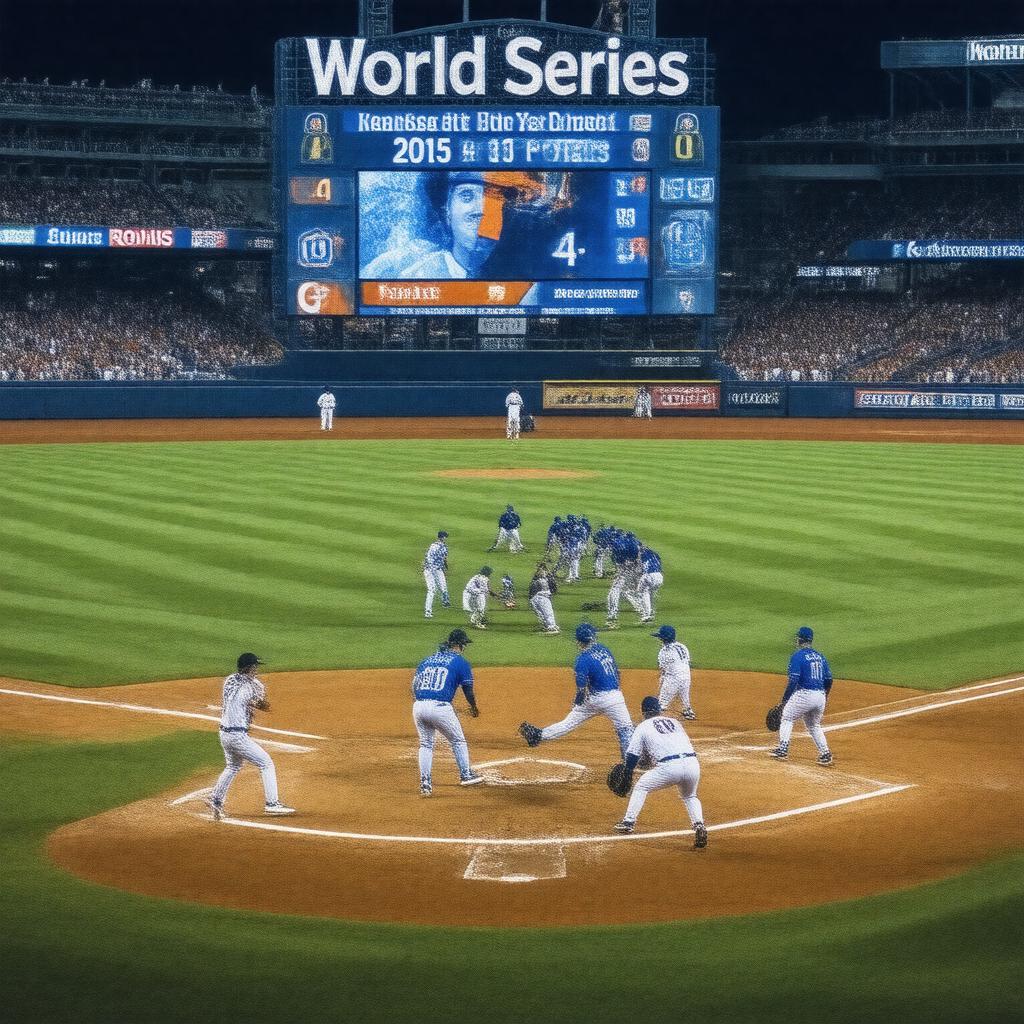 AI-created image of 2015 World Series