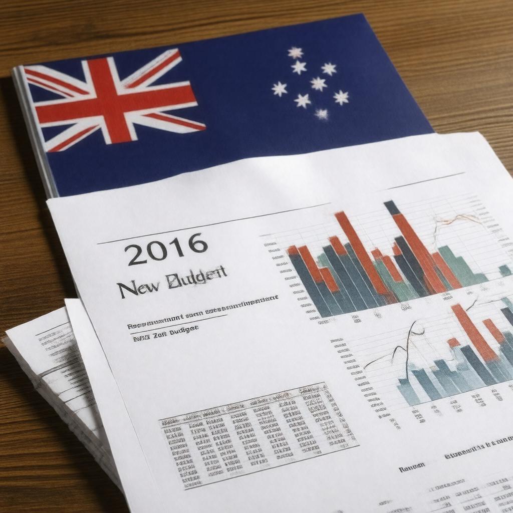 AI-created image of 2016 New Zealand budget