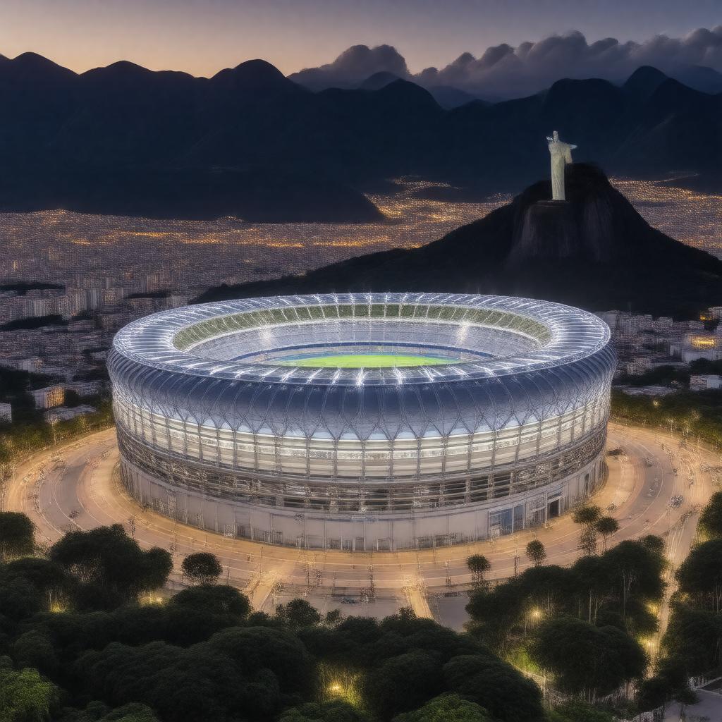 AI-created image of 2016 Rio de Janeiro