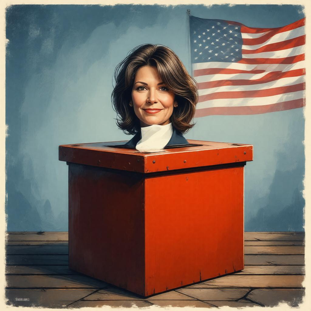 AI-created image of 2016 United States Senate election in Alaska