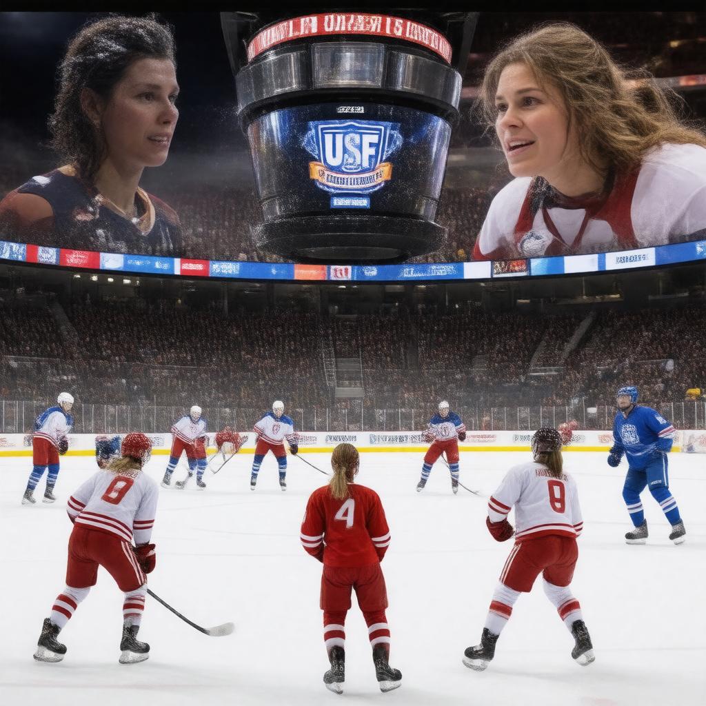 AI-created image of 2017 IIHF Women's World Championship