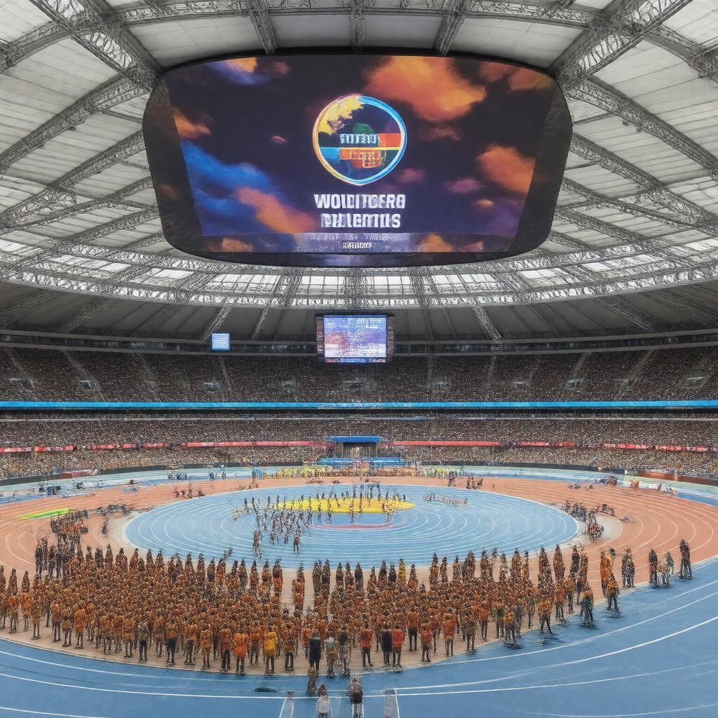 AI-created image of 2017 World Para Athletics Championships