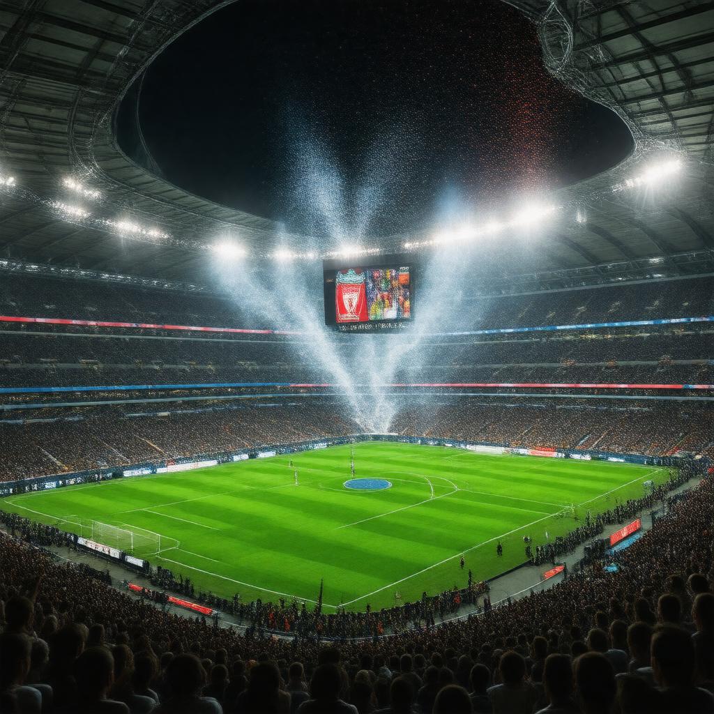 AI-created image of 2019 UEFA Champions League Final
