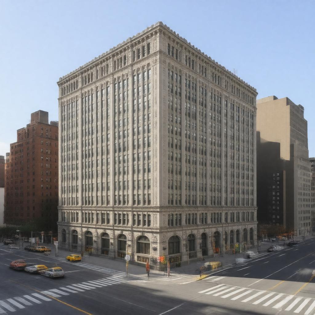 AI-created image of 201 Varick Street, New York, NY