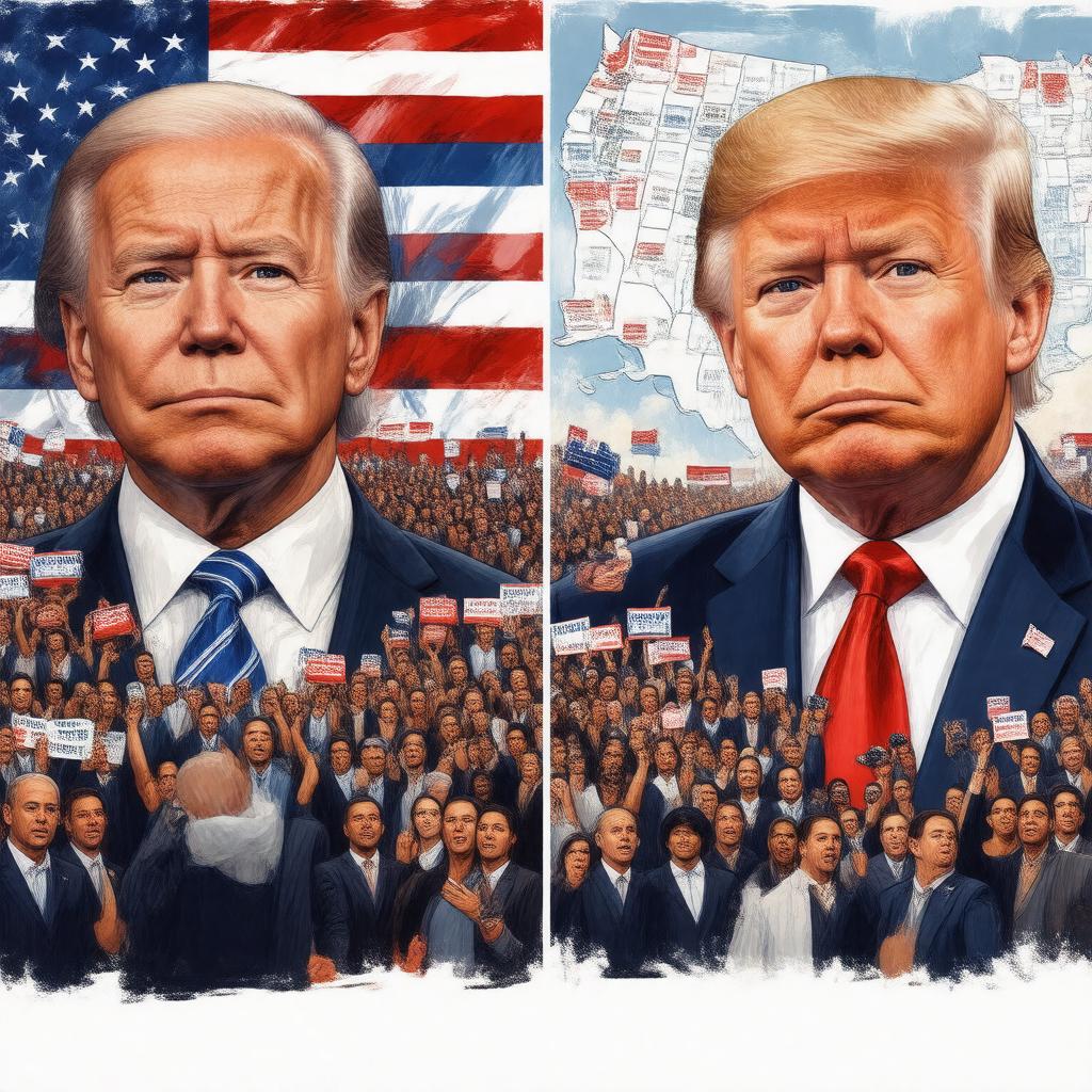 AI-created image of 2020 United States presidential election