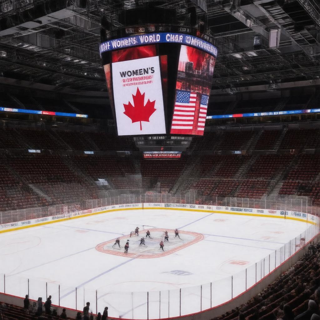 AI-created image of 2021 IIHF Women's World Championship