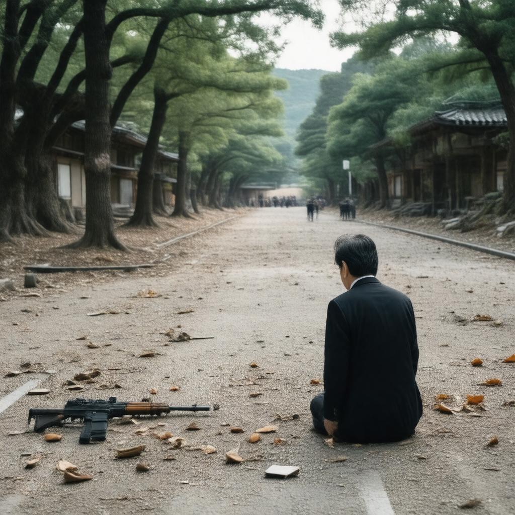 Click to view larger image AI-created image of 2022 Japanese political assassination