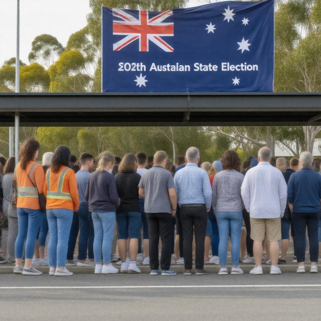 Click to view larger image AI-created image of 2022 South Australian state election