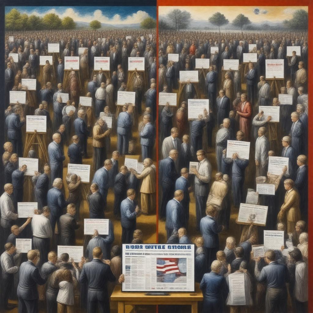 AI-created image of 2022 United States midterm elections