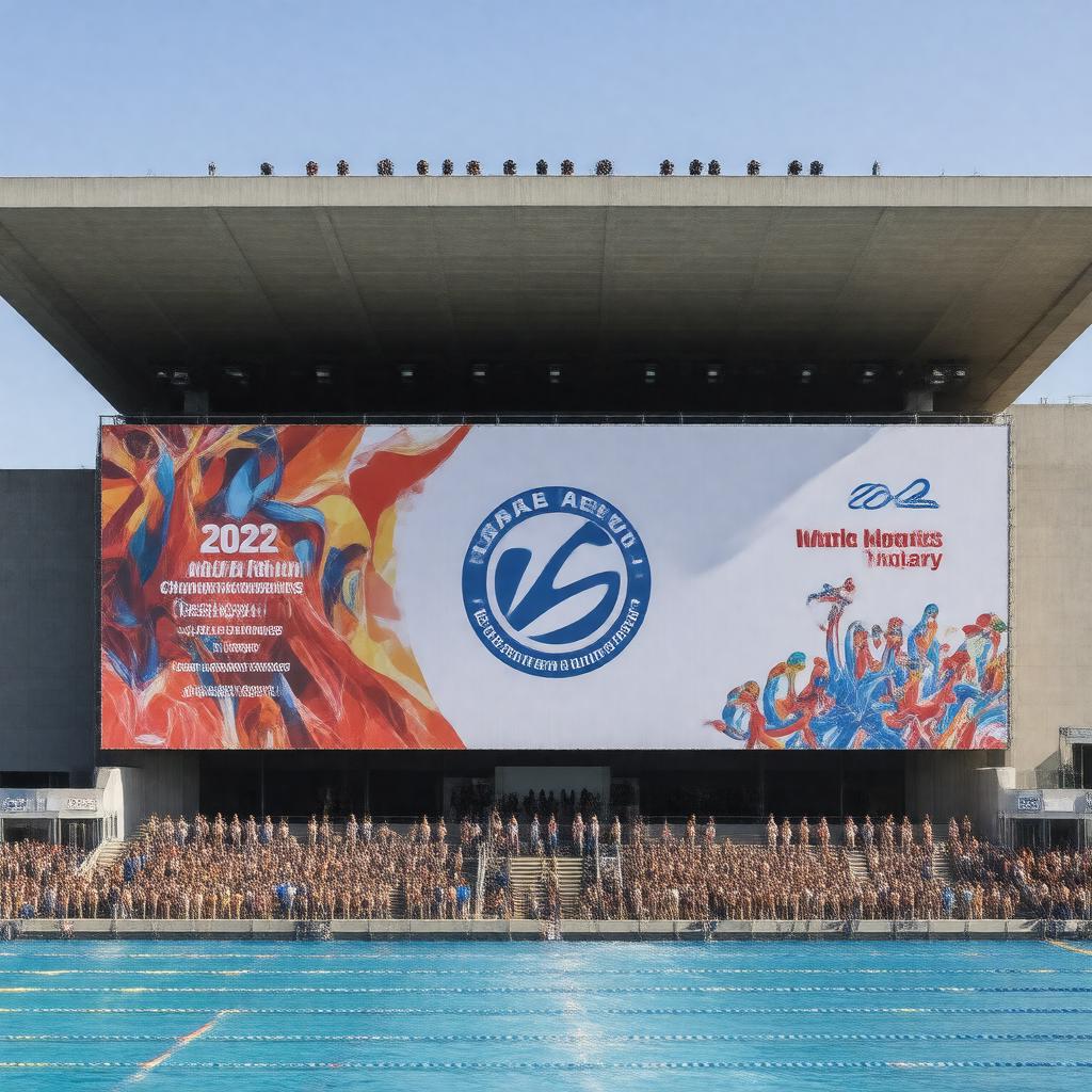 AI-created image of 2022 World Aquatics Championships