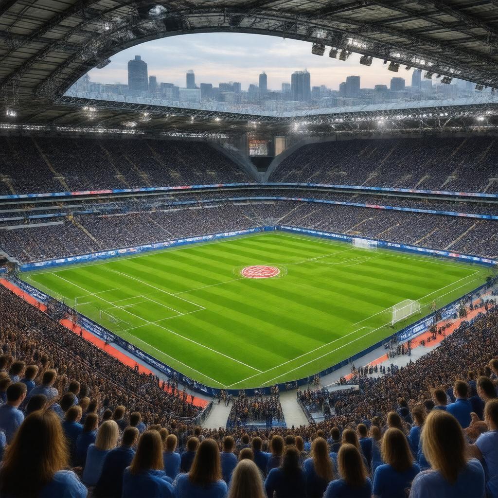 AI-created image of 2023–24 FA Women's Super League