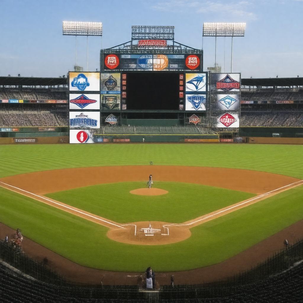 AI-created image of 2023 American League