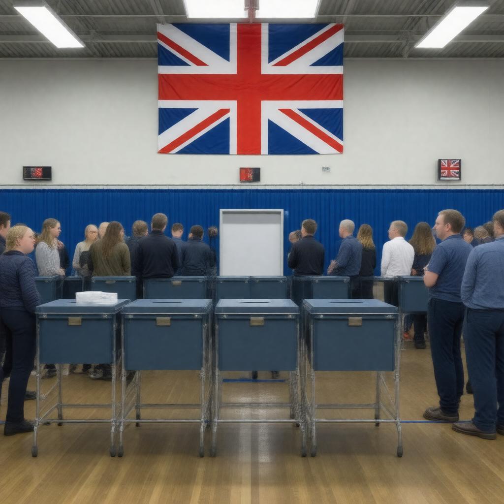 AI-created image of 2024 United Kingdom general election