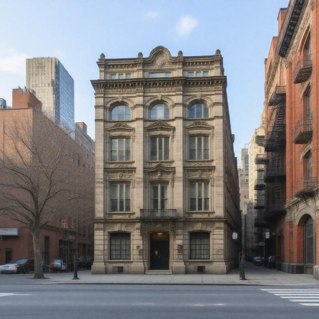 AI-created image of 209 Broadway, New York, NY 10007