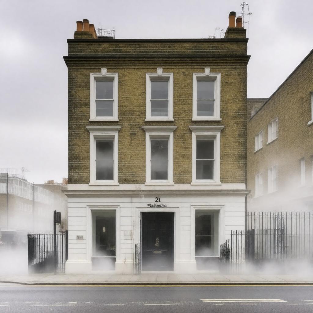 AI-created image of 21 Wellington Street, London, WC2E 7RQ, England