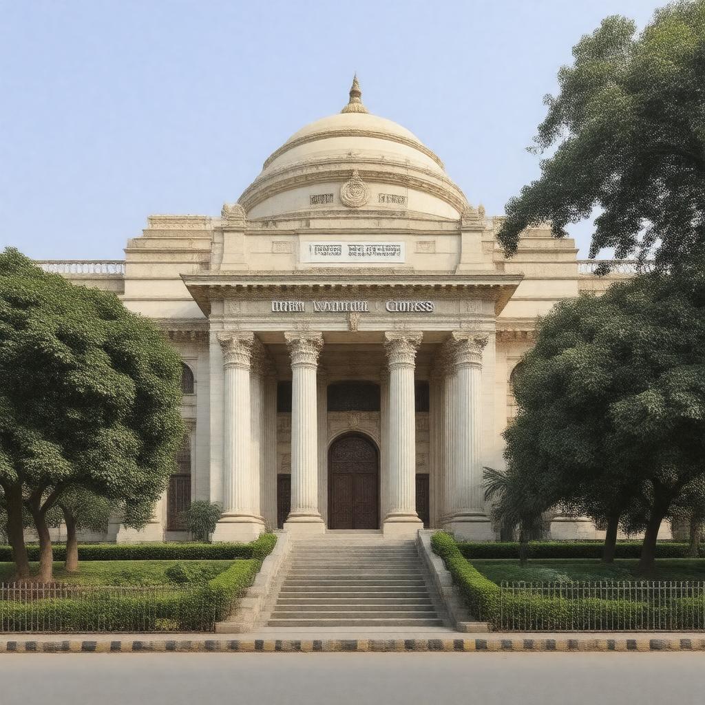 AI-created image of 24, Akbar Road, New Delhi, India