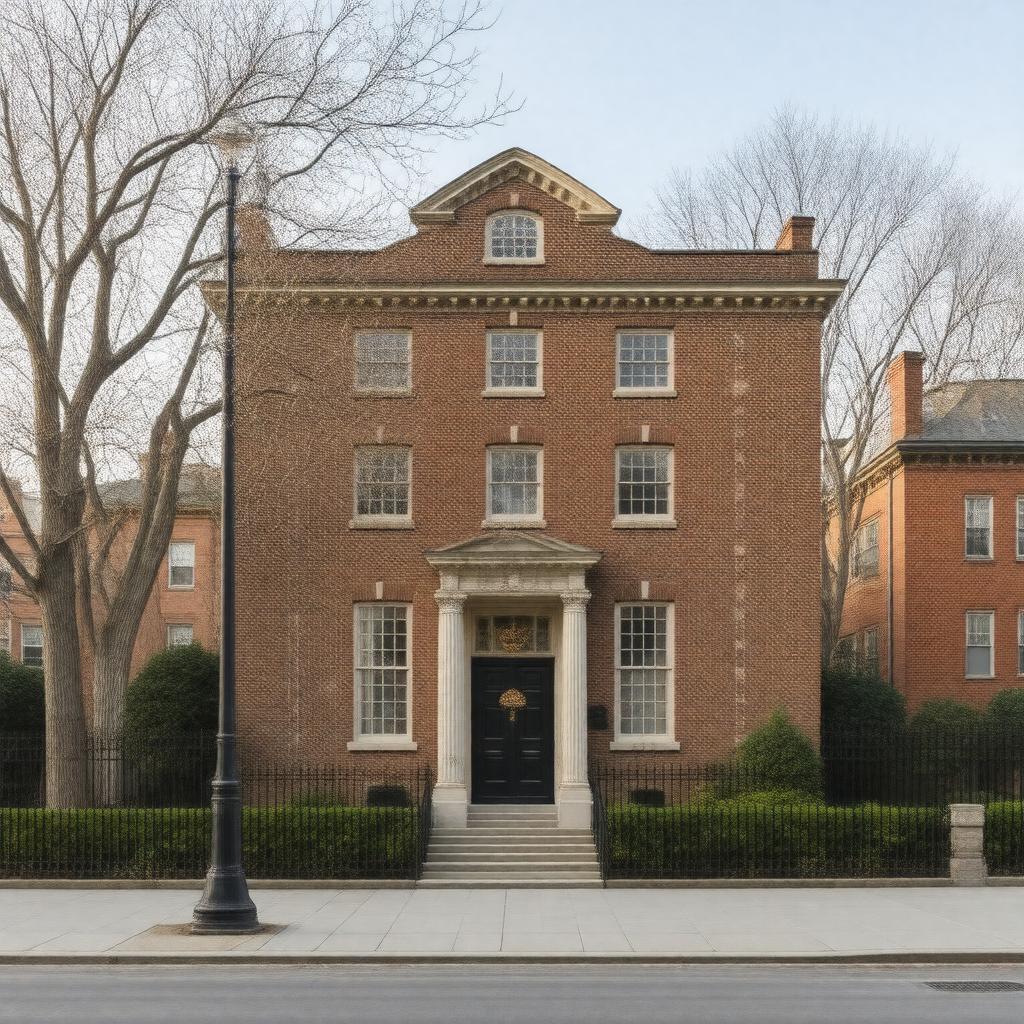 AI-created image of 24 Beacon Street