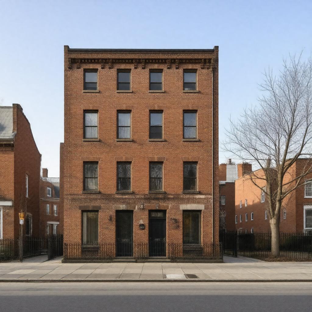 AI-created image of 285 Babcock Street, Boston, MA 02215